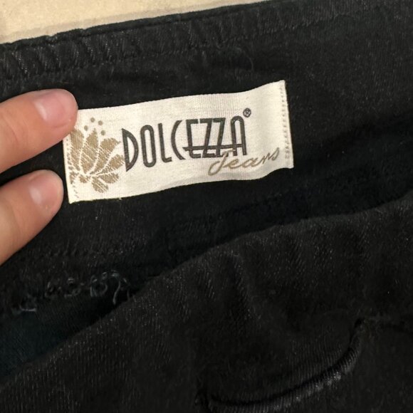 Dolcezza Elastic Waistband Women's Jeans - Picture 3 of 6